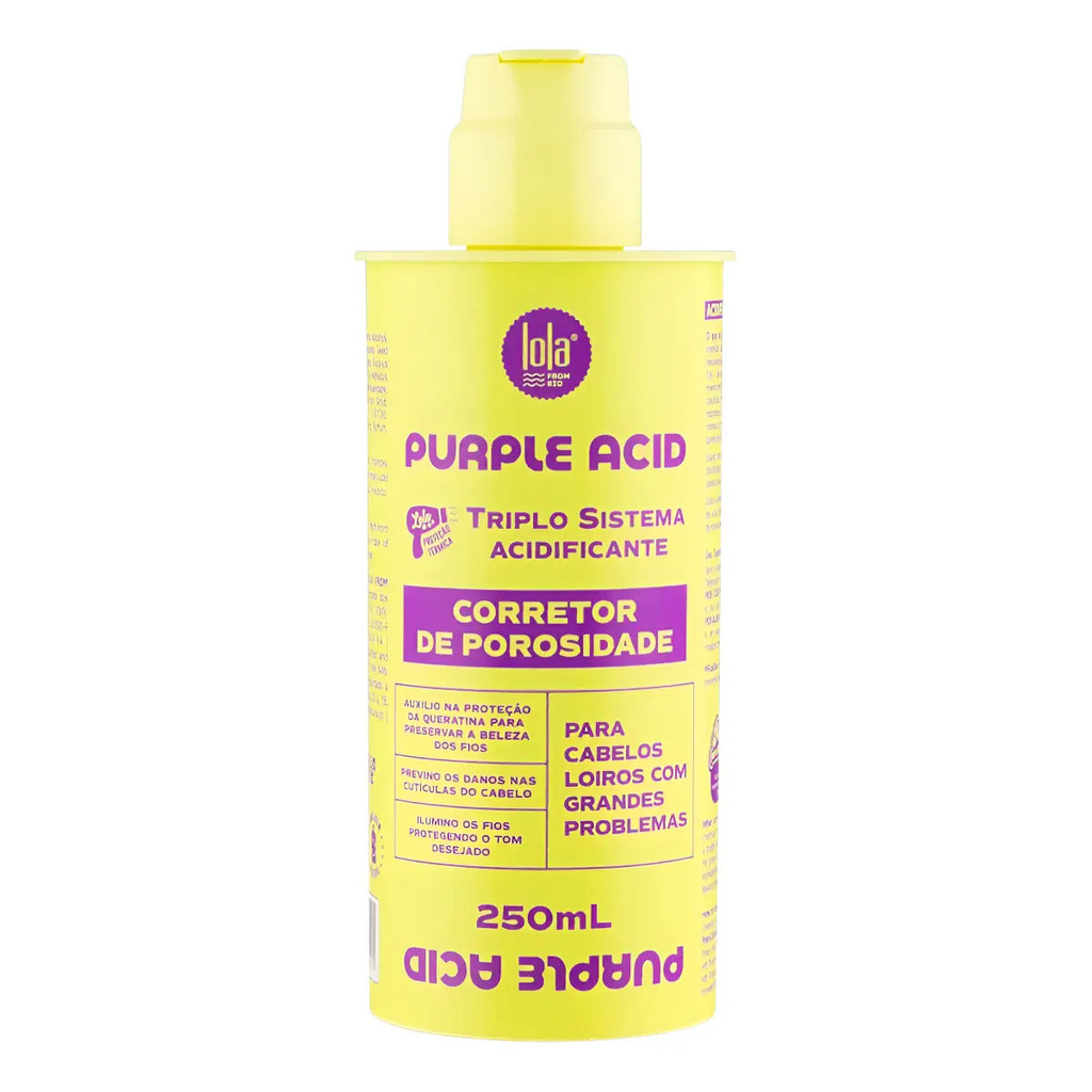Lola Purple Acidificante Corretor De Porosidade 250ml