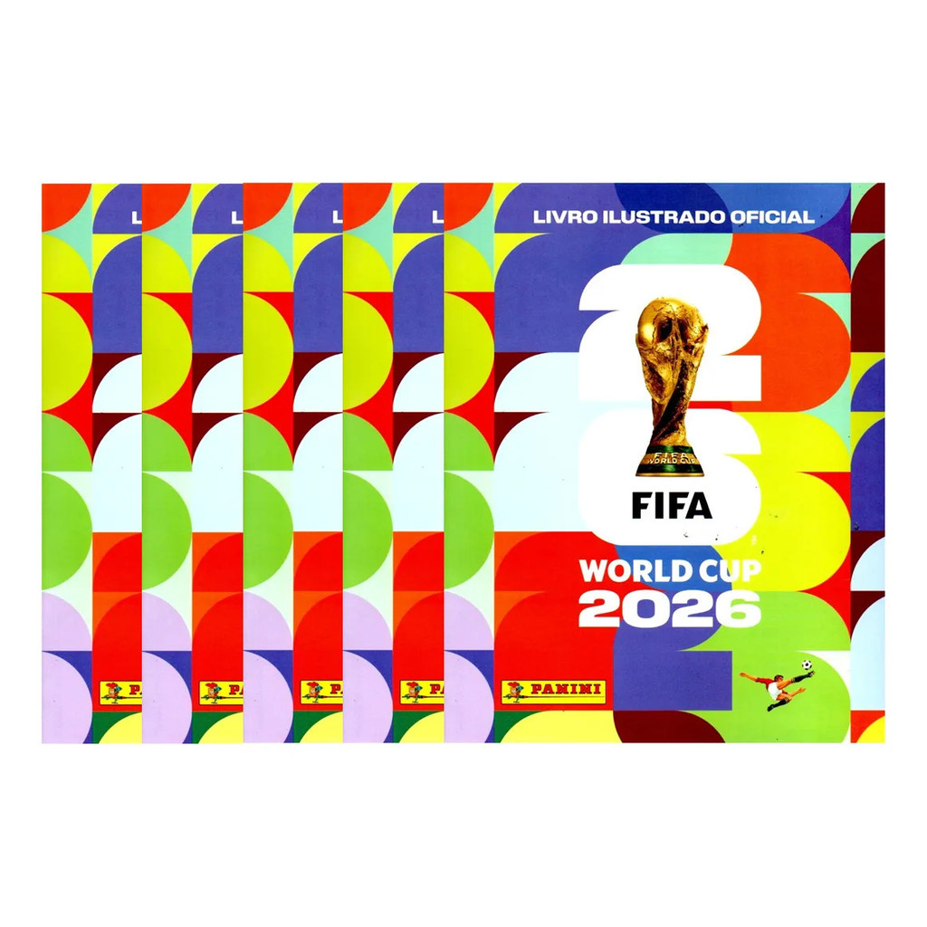 Kit 10 Álbum Copa Do Mundo 2026 Capa Mole (no Atacado)