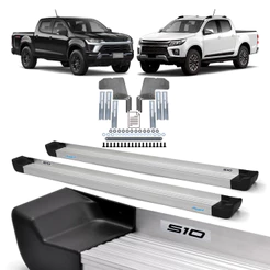 Estribo Prime S10 2012/... Cabine Dupla Natural