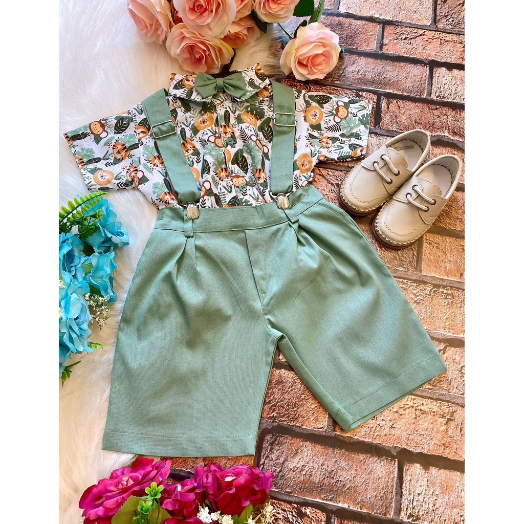 Conjunto Exclusivo Temáticos Meninos Safari