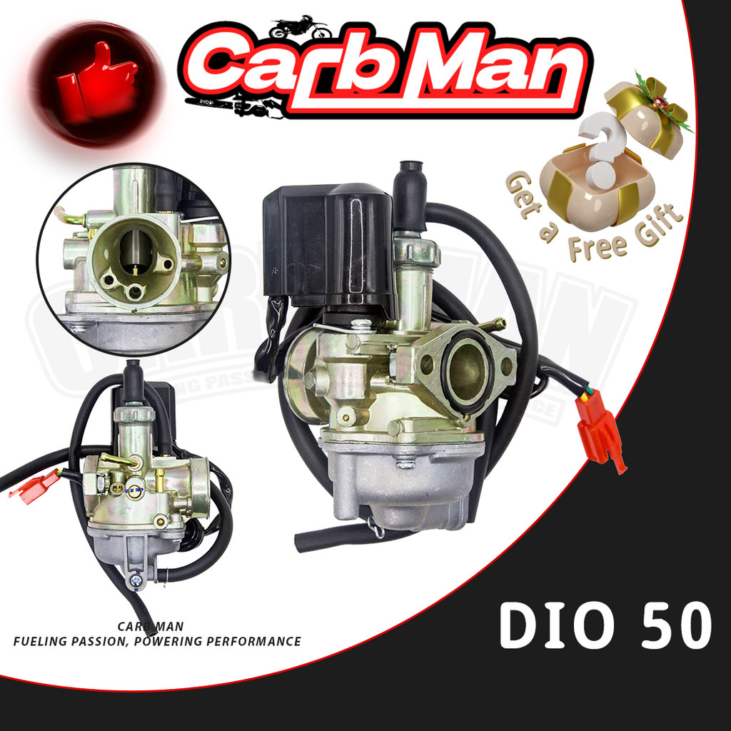 Carburador Para Scooter 2 Tempos Honda Dio 50 50cc Af18 Af25 Af27 Af28 AF34 AF35 SA50 SK50 SYM DD50 ZX50 Super Dio