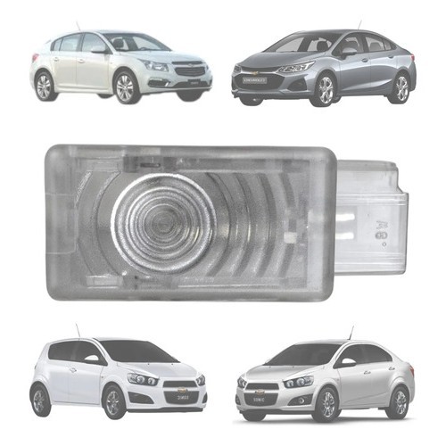 Luz Cortesia Porta Malas Original GM/ Chevrolet Cruze (Hatch/Sedan) Sonic (Hatch/Sedan) 2012 a 2017
