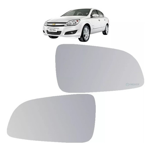 Par Lente Retrovisor Vectra 2006 2007 2008 09 2010 2011 2012