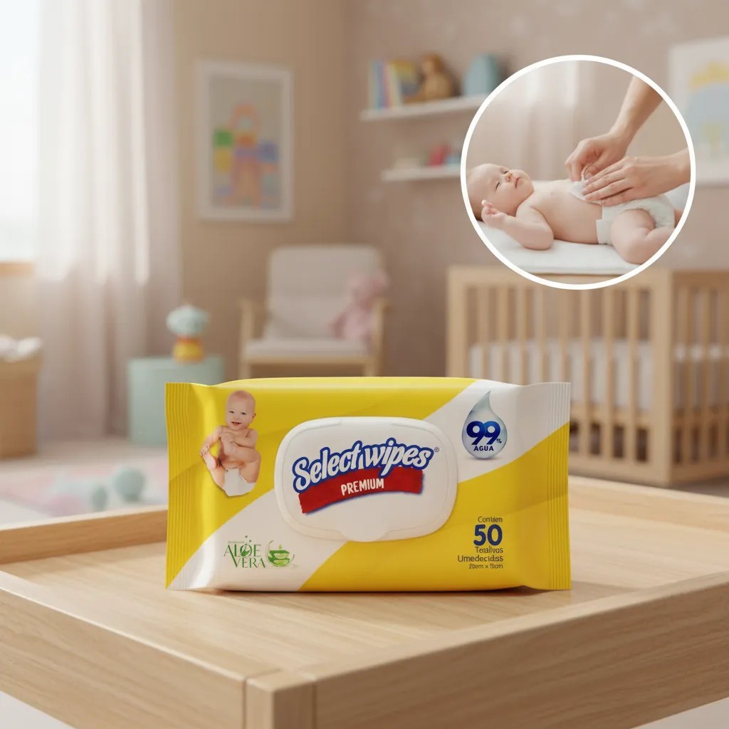 TOALHAS UMEDECIDAS SELECTWIPES BABY 50 · foto 2