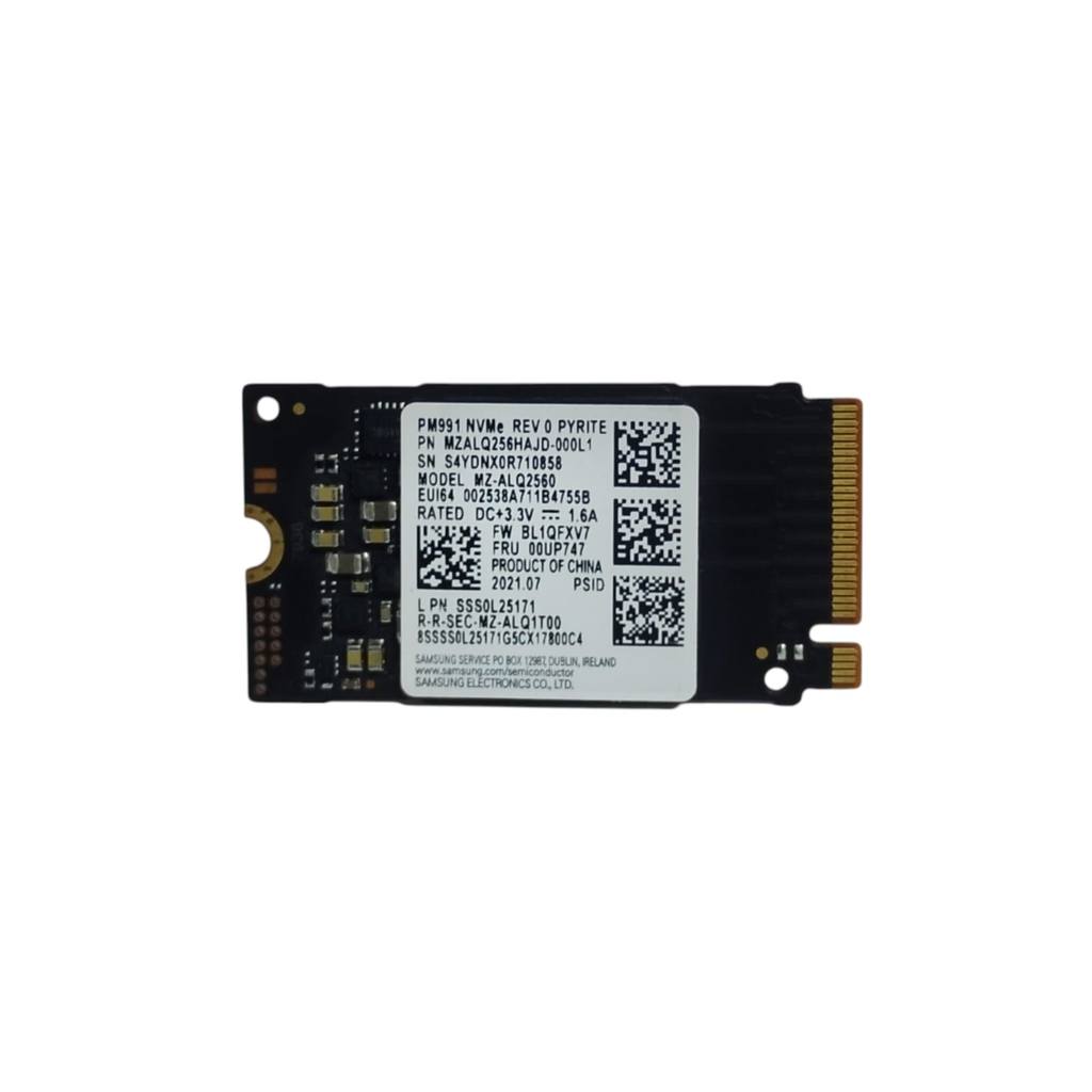 SSD NVMe 256GB Samsung MZ-ALQ2560 M.2 2280 FRU 00UP747
