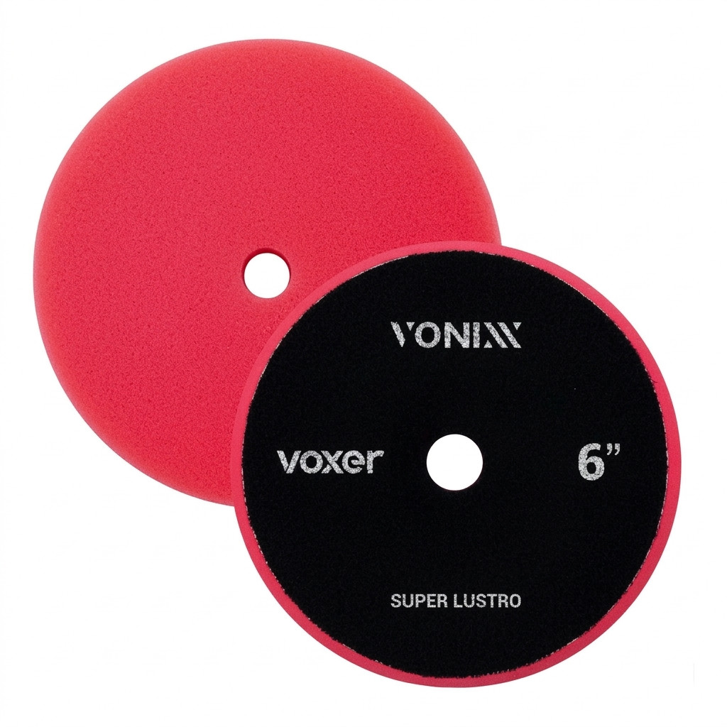 Boina Espuma Voxer Vermelha Super Lustro 6 Pol Vonixx