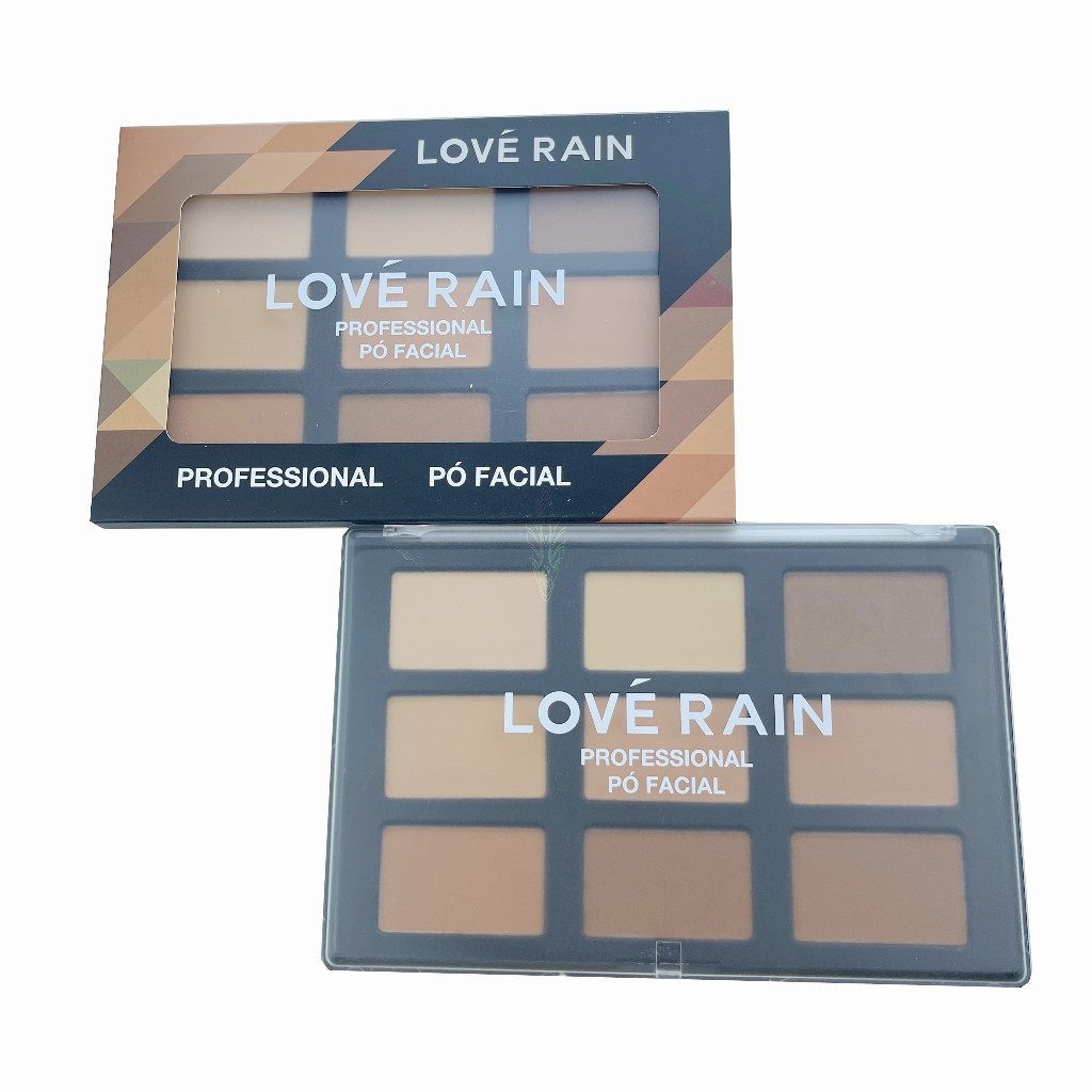 Paleta de Pó Facial Compacto Profissional Para Maquiagem TOQUE APECIAL Contorno Em Pó On Sale