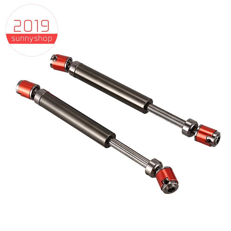 [Bestseller S] 2 Pcs Eixo De Transmissão CVD De Metal 110-140 Mm Para 1/10 RC Rock Crawler SCX10 90046