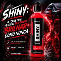 SHINY 240ml VONIXX REVITALIZADOR DE PNEUS BRILHO E PROTEÇÃO