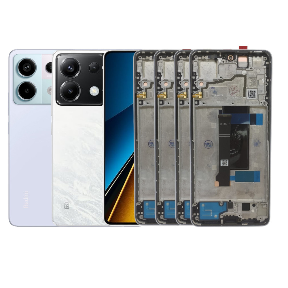 Display Redmi Note 13 Pro 5G C/Aro Amoled 100% Original Frontal Tela C/Digital T