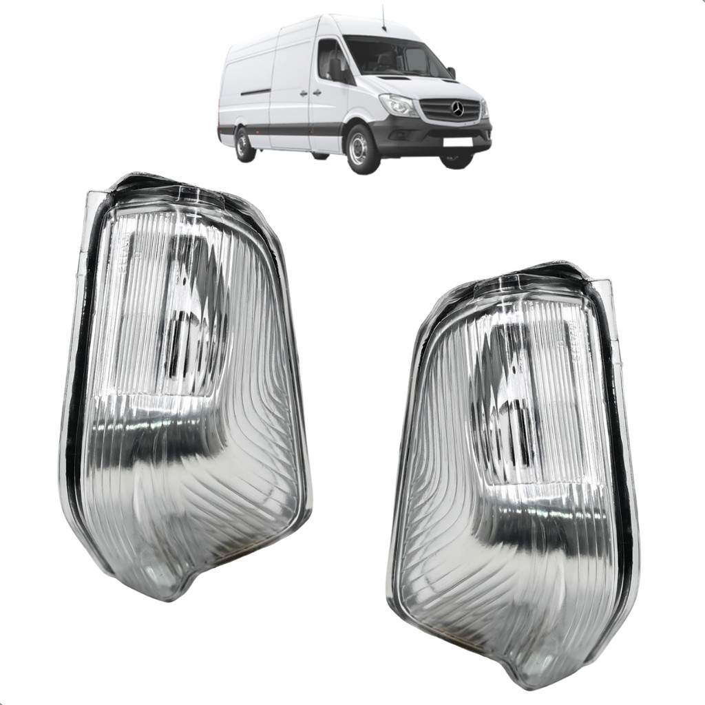 Kit 2 Pisca Retrovisor Sprinter 2012 Até 2018 2019