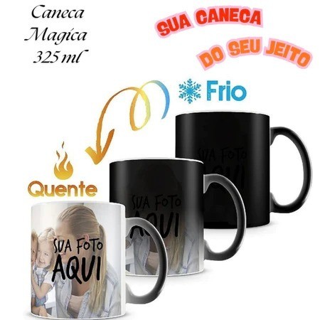 CANECA MÁGICA PARA PERSONALIZAÇÃO, DUVIDAS ENTRE EM CONTATO NO CHAT !- Preço baixo
