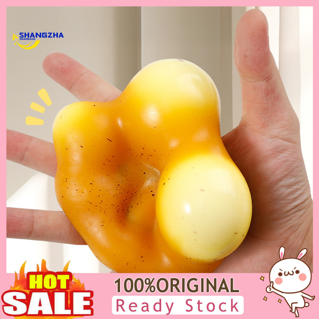 Pinch Color Change Toy Mango Squeeze Stress Relief Shape Soft Slow Rebound Decompression Changing Green to Orange Safe a