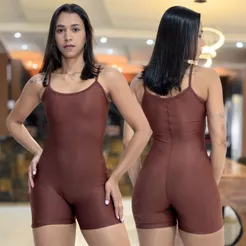 Macaquinho Feminino Academia MacacĂŁo Fitness com Zero TransparĂȘncia e Alta CompressĂŁo