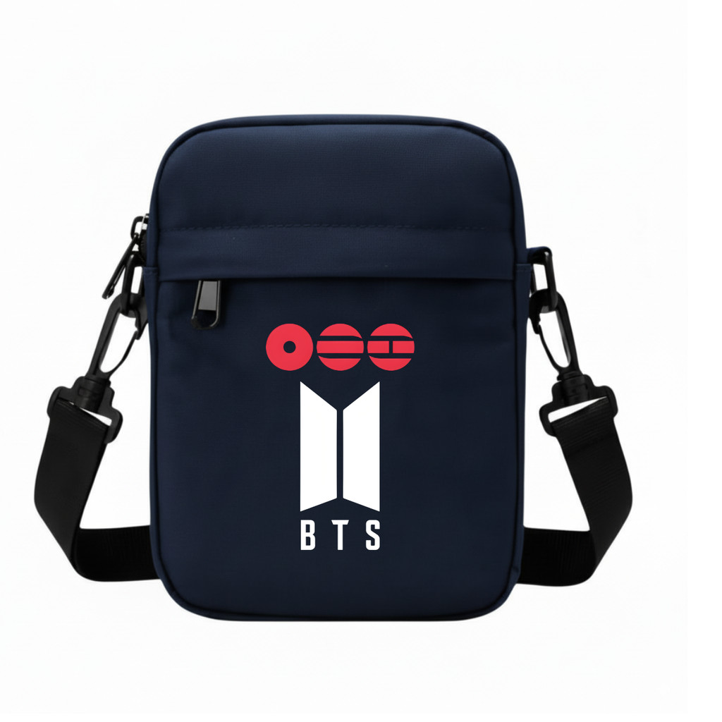 Bolsa Grupo BTS Banda Transversal Shoulder Bag Bangtan Boys Pochete Show Dorama Unisex