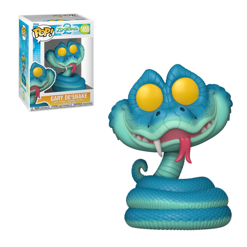 POP FUNKO 1655 Disney: Zootopia 2 - Gary De'Snake Figure