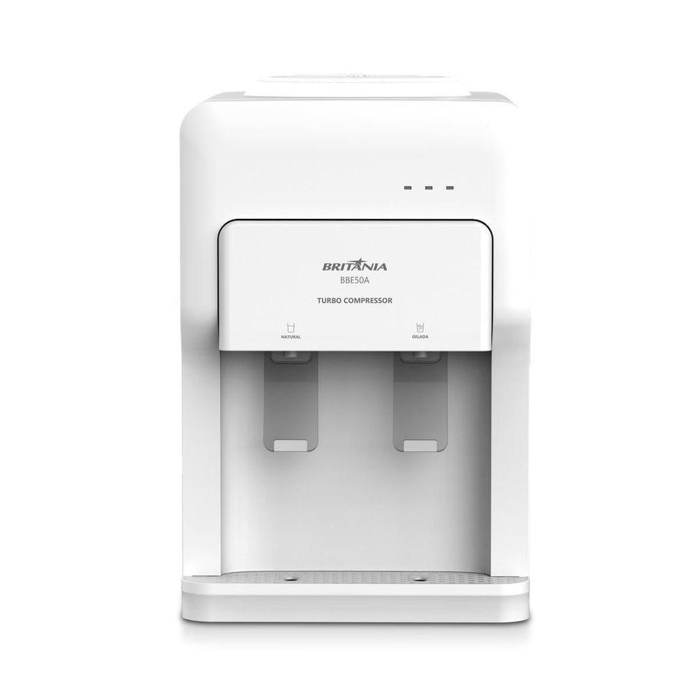 Bebedouro Britânia BBE50A Compressor Água Natural e Gelada Galão 20L Branco 220V