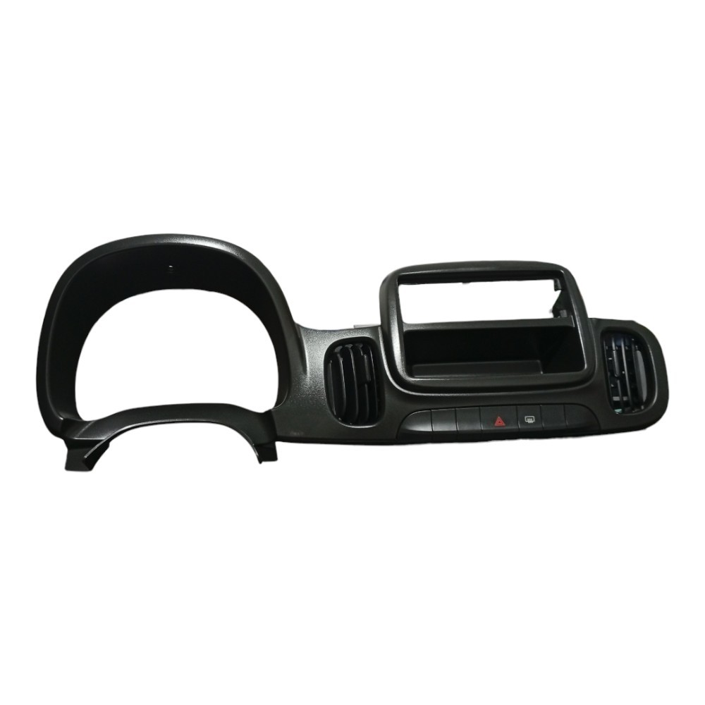 Moldura Painel De Instrumento Velocímetro Fiat Mobi 2016/20 Preto