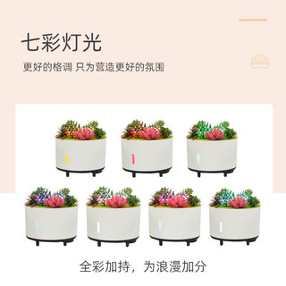 Simulação planta música chama Aroma difusor umidificador USB inteligente controle remoto difusor grande Capac