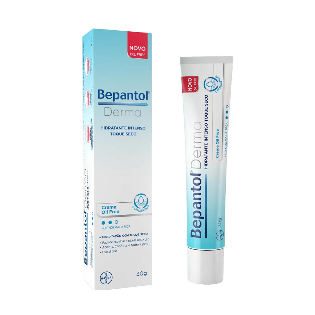 Hidratante Bepantol Derma Toque Seco 30g Oil Free