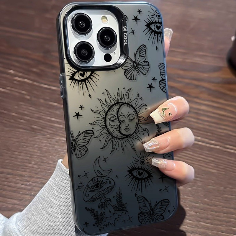 Impressão HD Duradoura Não Desbota Capinha Para iPhone 7 8 14 15 16 Plus XS X XR