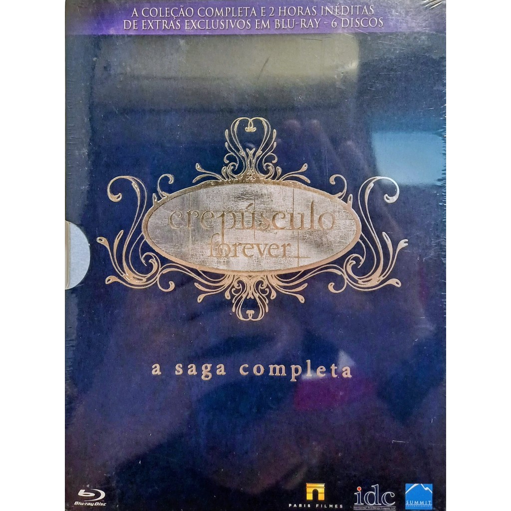 Blu-ray A Saga Crepúsculo Forever Completa 6 Discos Lacrado