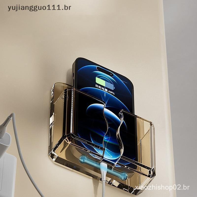 # Novo Suporte Universal Para Controle Remoto Carregamento De Telefone De Ar Condicionado Montagem Em Prateleira De Pare