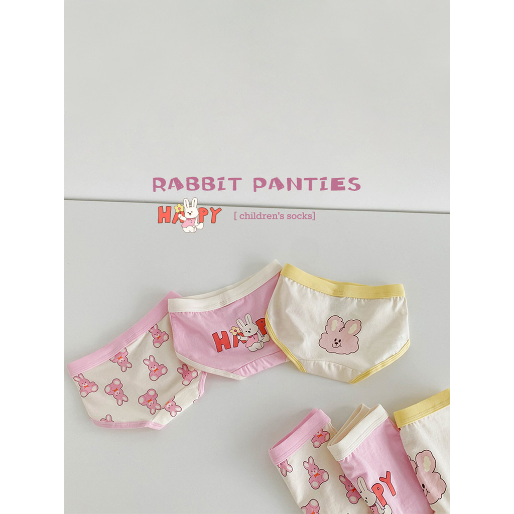 Meninas roupa interior de algodão puro boxer cuecas infantis dos desenhos animados bonito menina bebê boxer Shorts algod
