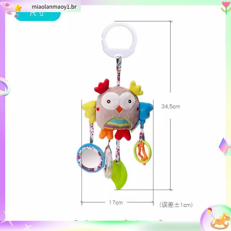 Brinquedos de pelúcia para bebês / brinquedos pendurados para camas de chocalho brinquedos para animais