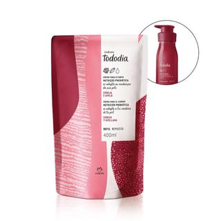 Refil Creme Para o Corpo Natura Tododia Cereja e Avelã 400ml