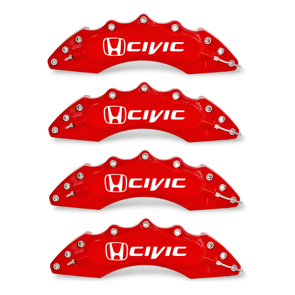 Kit 4 Capas De Pinça De Freio 24cm H Civic + Cola