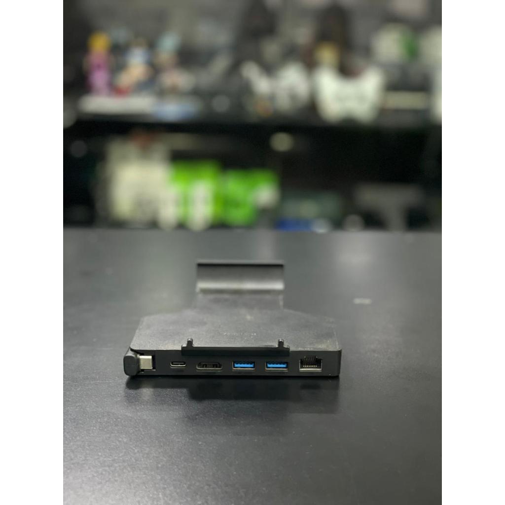 Hub Adaptador USB-C 5 em 1 HDMI 4K + Rede Gigabit + USB 3.0