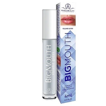 Gloss Labial Volume BigMouth Incolor PhálleBeauty