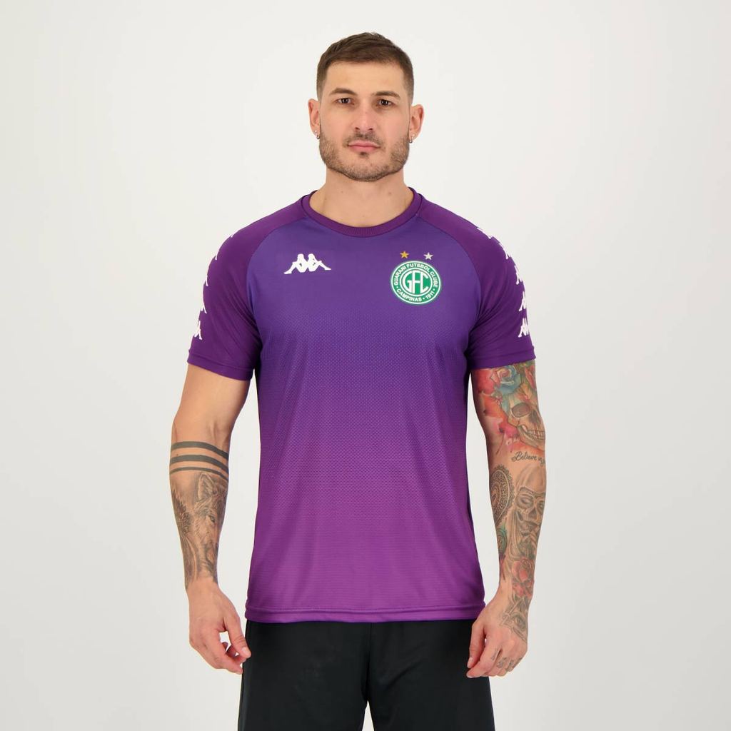 Camisa Kappa Guarani Treino Goleiro 2023