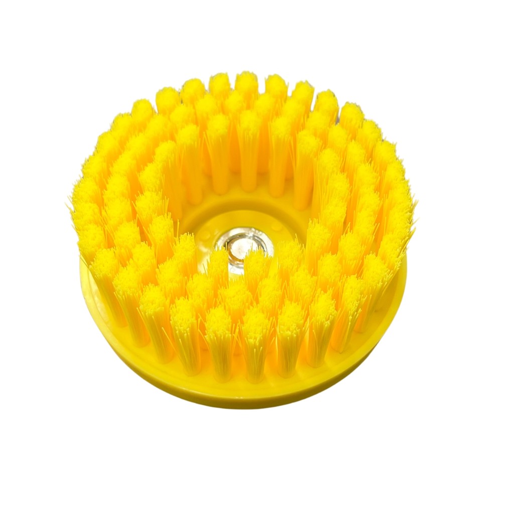 Escova Drill Média Detailer Nylon Estofados Carpetes Bancos Politriz Parafusadeira 2000RPM - E12