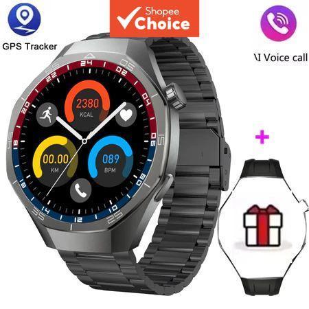 Novo Lançamento 2026 Gt5 Pro Smartwatch GPS Localização NFC Controle de Acesso Tela AMOLED Touch