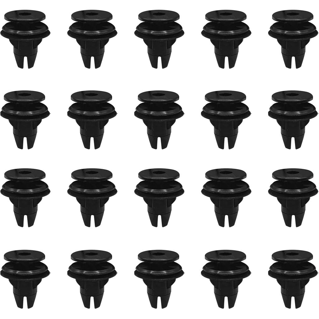 20 Peças de Clipes de Fixação para Luz Traseira, Compatíveis com Dodge Ram 1500 2500 3500 4500 de 2007 a 2022, Substitui