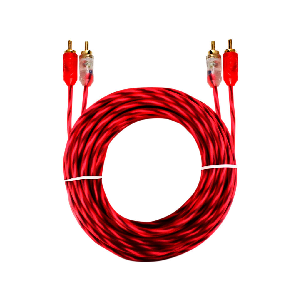 Cabo Rca 5 Mts Cristal Matte - Etech Som Automotivo