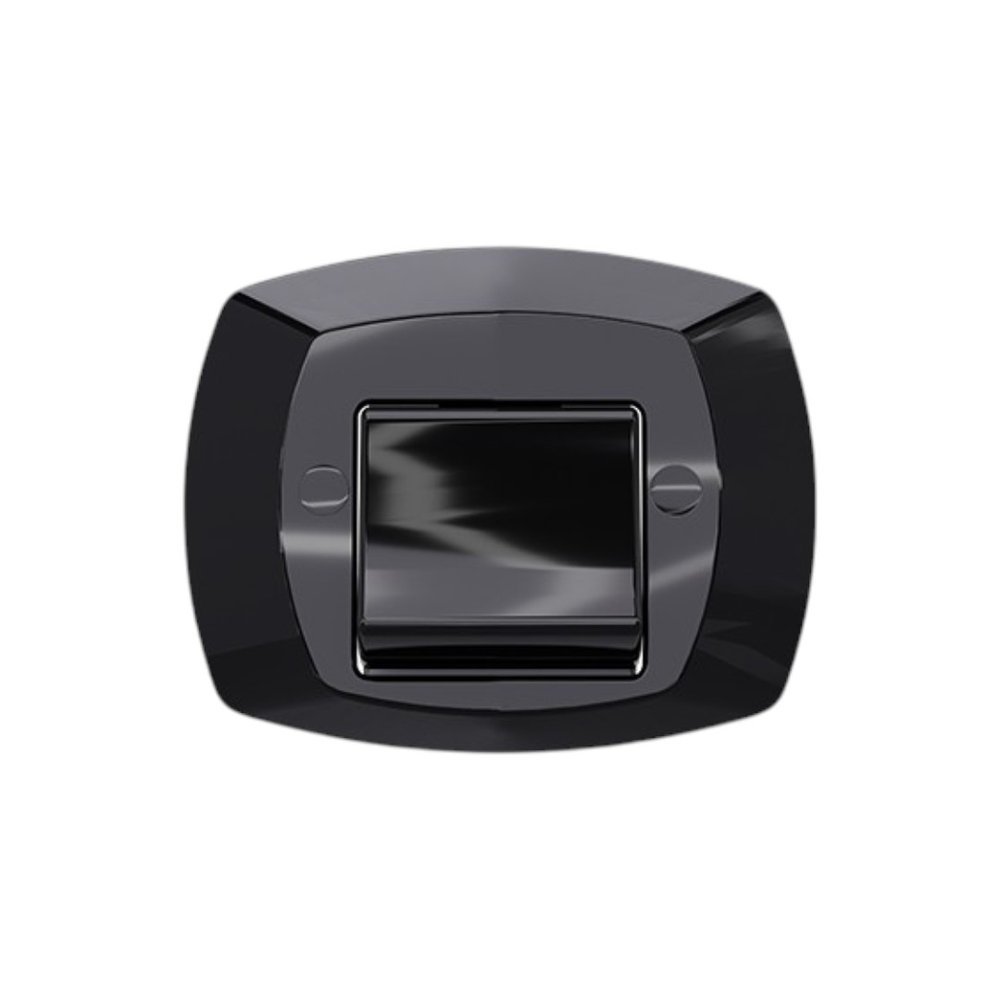 Acabamento Para Válvula De Descarga Clássica Docol ABS Preto 340371-26 Blukit