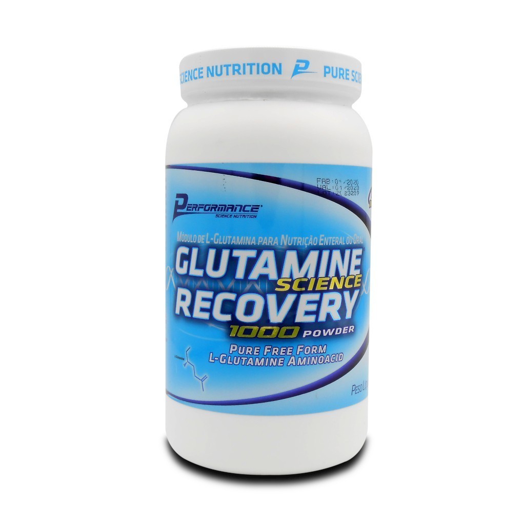 Glutamina Science Recovery 5000 - Performance Nutrition - 1Kg - Suplemento
