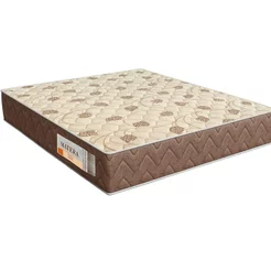 Colchão Casal Espuma Misto D33 138CMX24CMX188CM Matera Orthoflex Marrom/Bege Casal