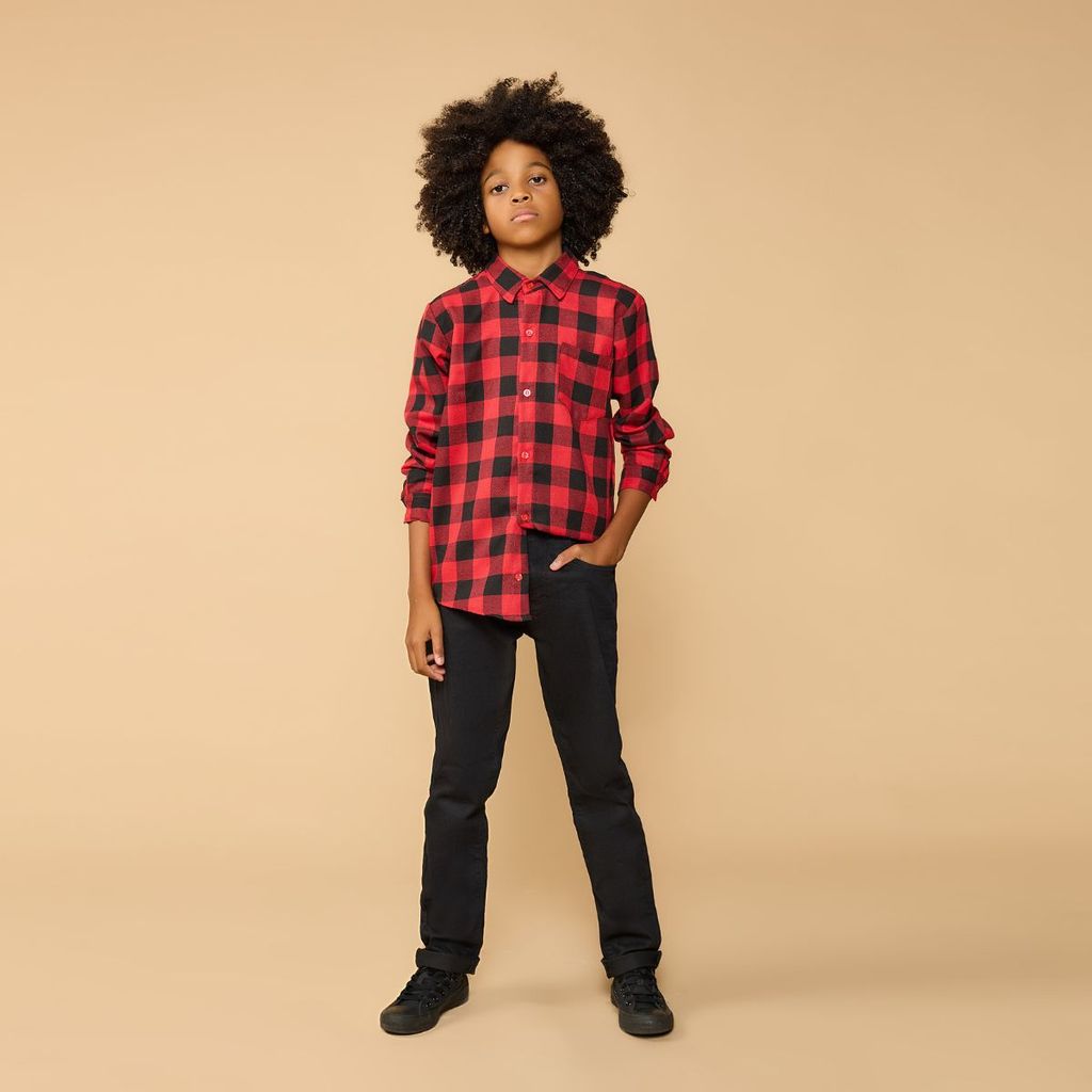 Camisa Infantil Xadrez Festa Junina Dança Caipira Cores Variadas