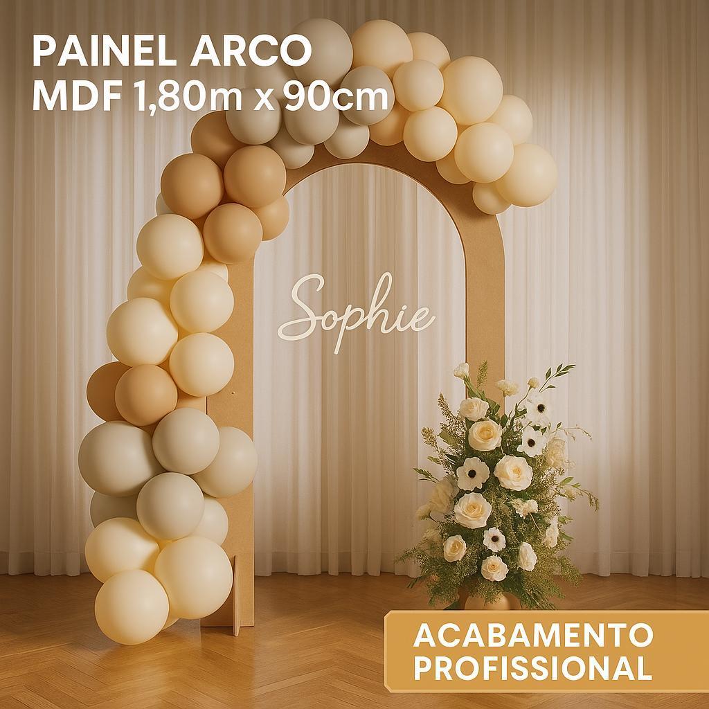 Painel em Mdf Romano 1.80x90 Desmonte Fácil Tamanho G Arco de Festa Qualidade Premium