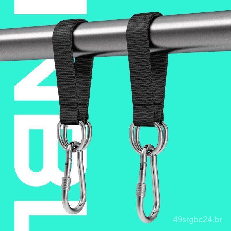 Gancho de fixação para saco de pancadas de boxe, cinta de suspensão para barra única, anel de balanço, dispositivo de su