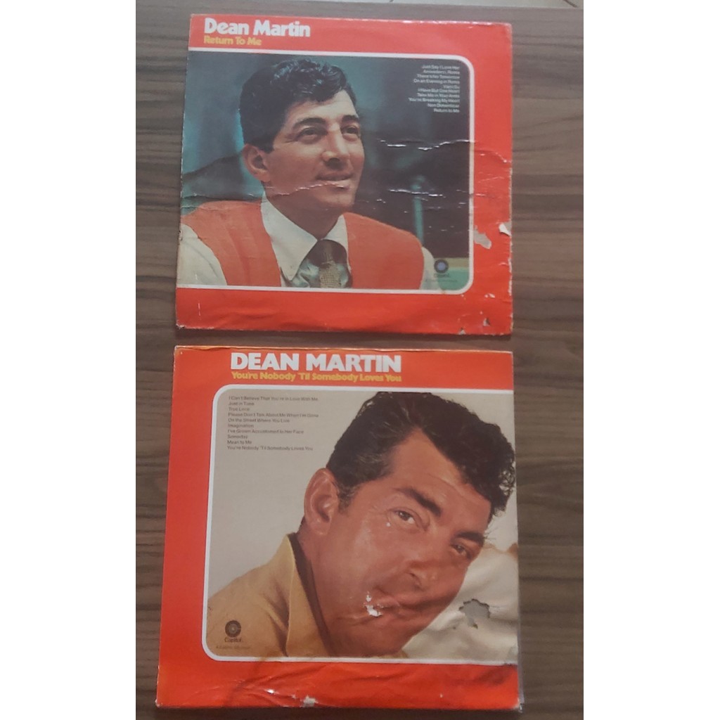 Lp Dean Martin – You're Nobody 'Til Somebody Loves You / Return To Me - Duplo