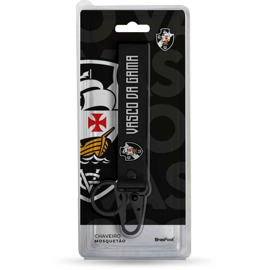 Chaveiro Mosquetão Clipkey Vasco Brasfoot