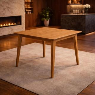 Mesa de Jantar 90x90 Sala Cozinha 4 Lugares Mdf  Apartamento