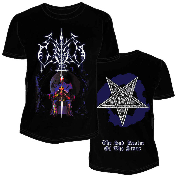 Music.Soul Camiseta Unissex The Sad Realm of the Stars Estampa Astronomia Galaxia Confortável Estilosa Moderna Casual