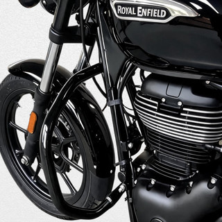Protetor Motor Mata Cachorro Meteor 350 Classic 350 Preto Alta Resistência Proteção Completa