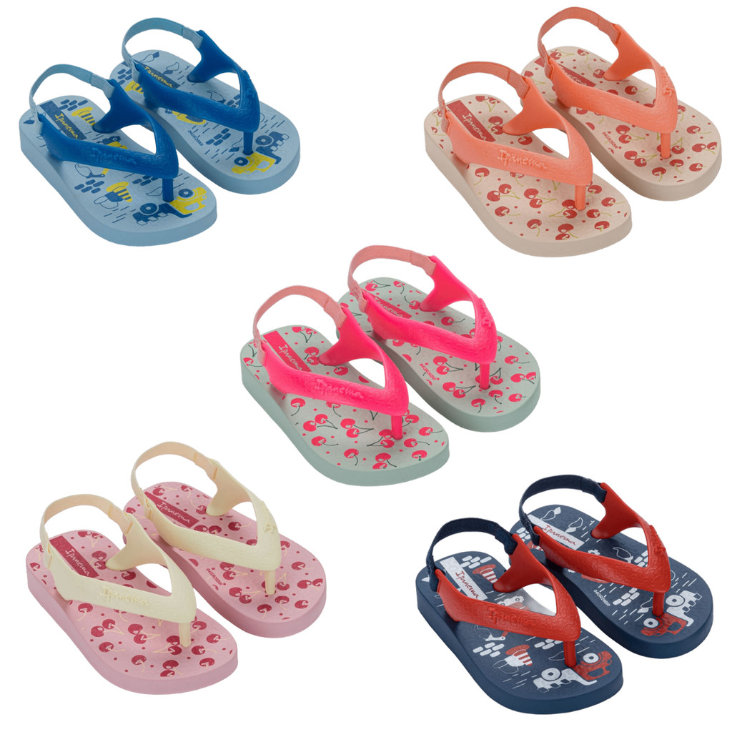 Chinelo Baby Ipanema com Elástico Bebê Confortável Seguro